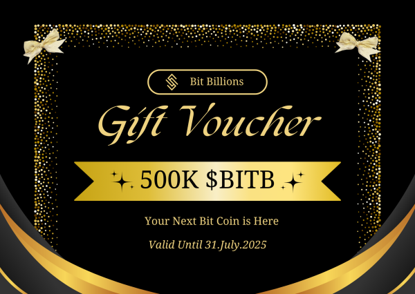 Bit Billions Gift Card - 500K BITB Token