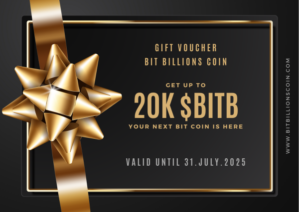 Bit Billions Gift Card - 20K BITB Tokens